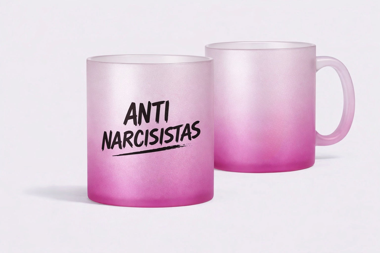 ANTI NARCISISTAS MUG - PINK