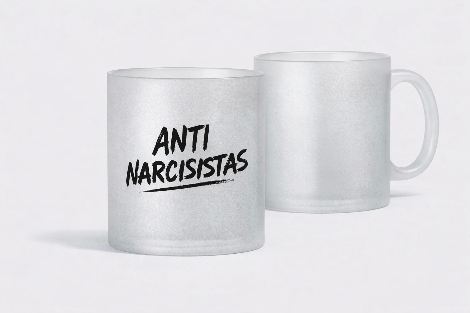 ANTI NARCISISTAS MUG - WHITE